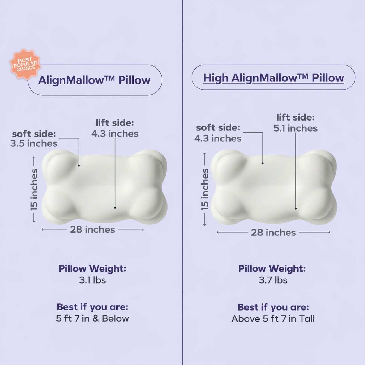 AlignMallow™️Comfort Pillow